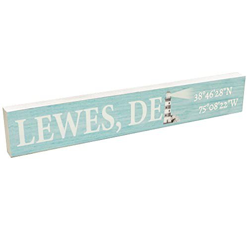 JennyGems Delaware Gifts, Delaware Souvenirs, Lewes Lighthouse Footer