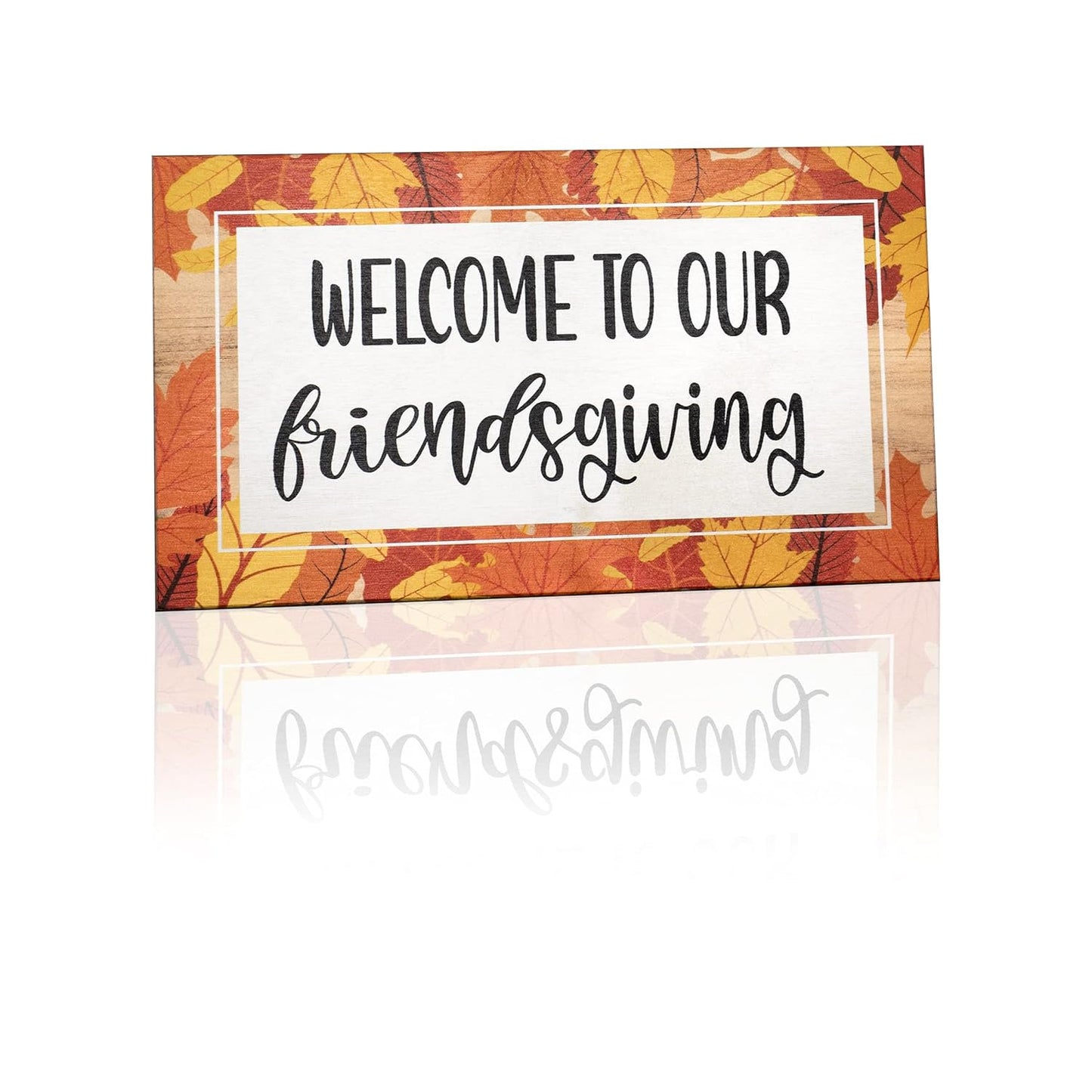 Friendsgiving Decorations, Fall Decor Friendsgiving Sign, Welcome to Our Friendsgiving, Thanksgiving Decorations