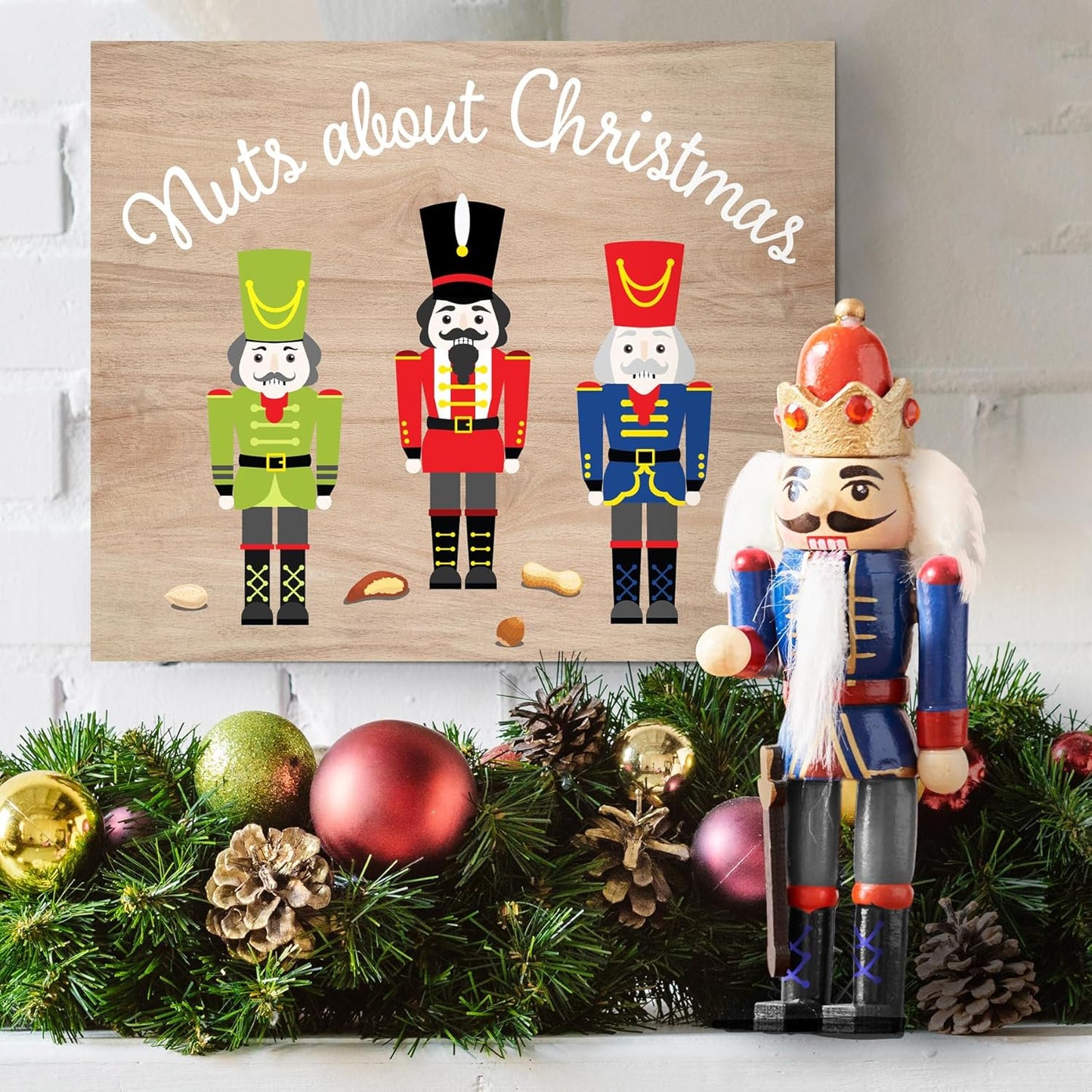 Nutcracker Wood Sign, Christmas