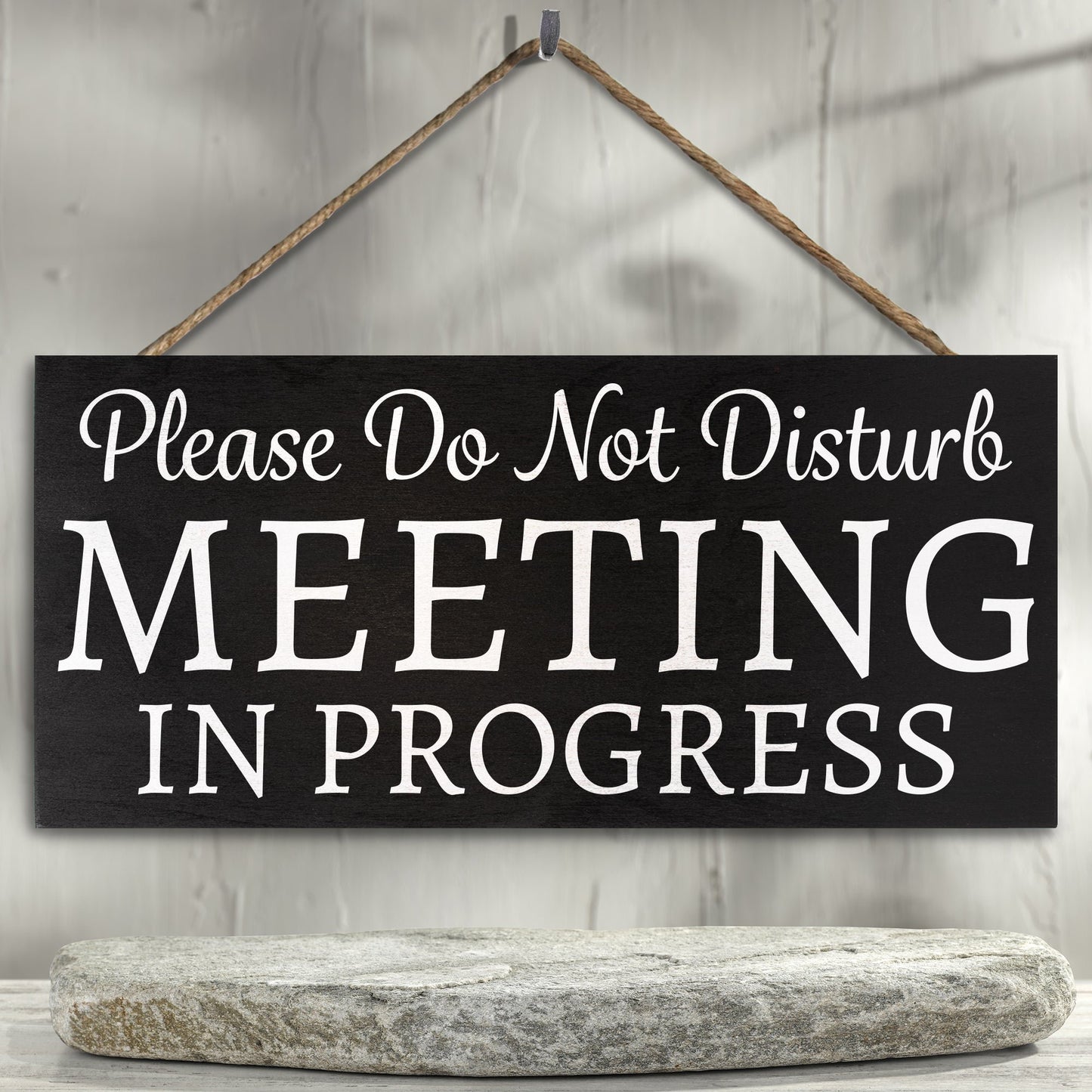 Meeting In Progress Office Sign