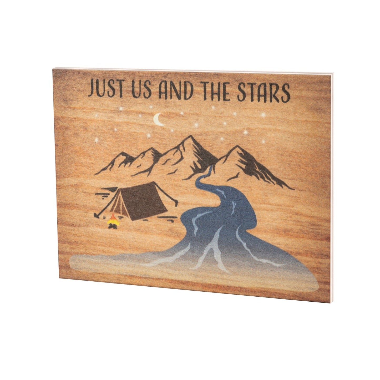 JennyGems Camper Gifts for Women, Gift for Campers (Just Us and the Stars) Sign