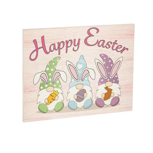 JennyGems Easter Decorations Happy Easter Gnomes, Farmhouse Easter Decor