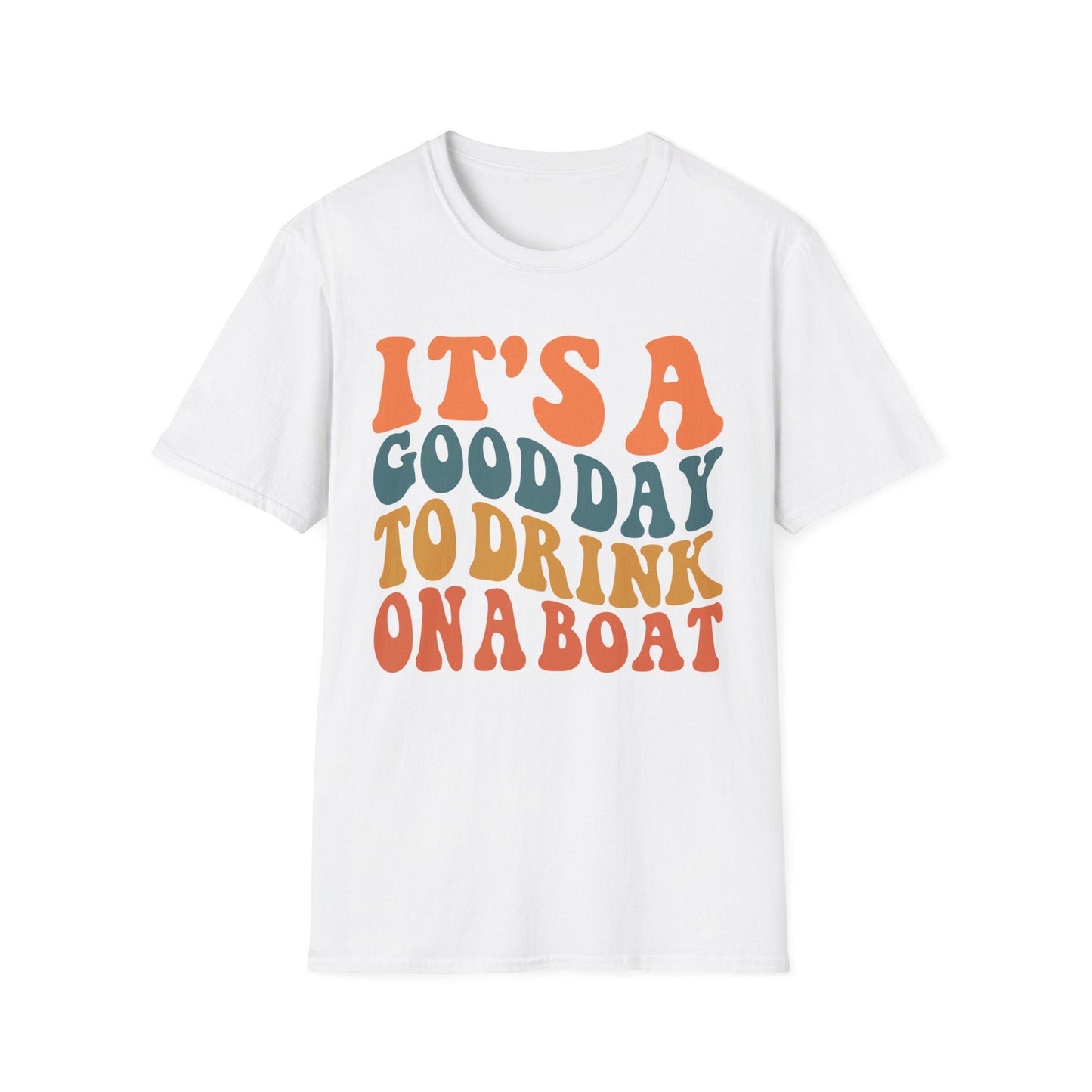 Funny Boating T-Shirt: Good Day to Drink on a Boat Tee