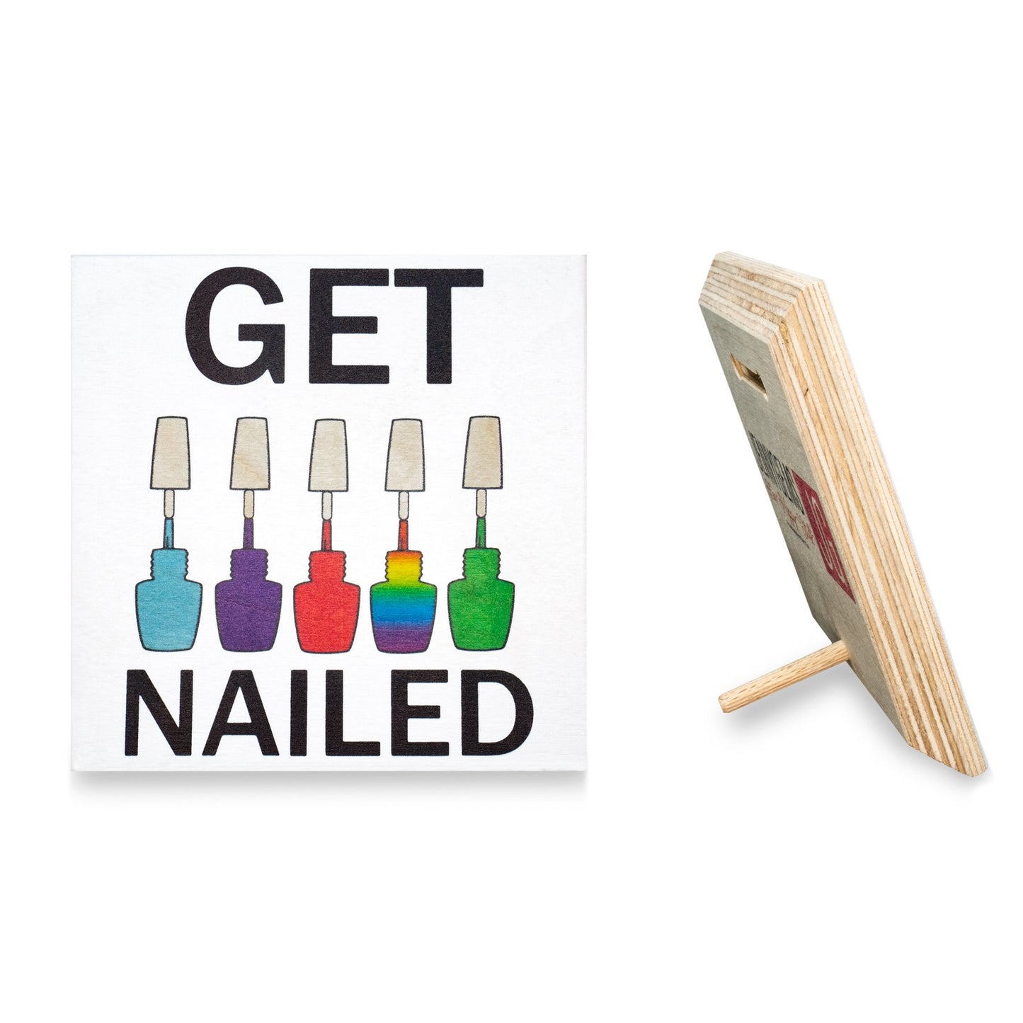 JennyGems Nail Stylist Gifts Nail Salon Decor, Nail Tech Gifts for Women (White)