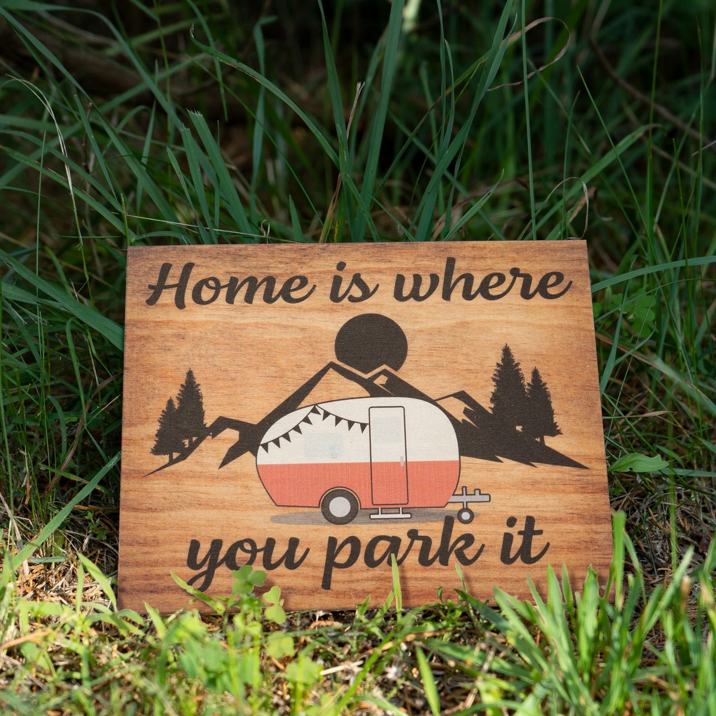 JennyGems Camper Gifts for Women, Gift for Campers (Home Is Where You Park It)