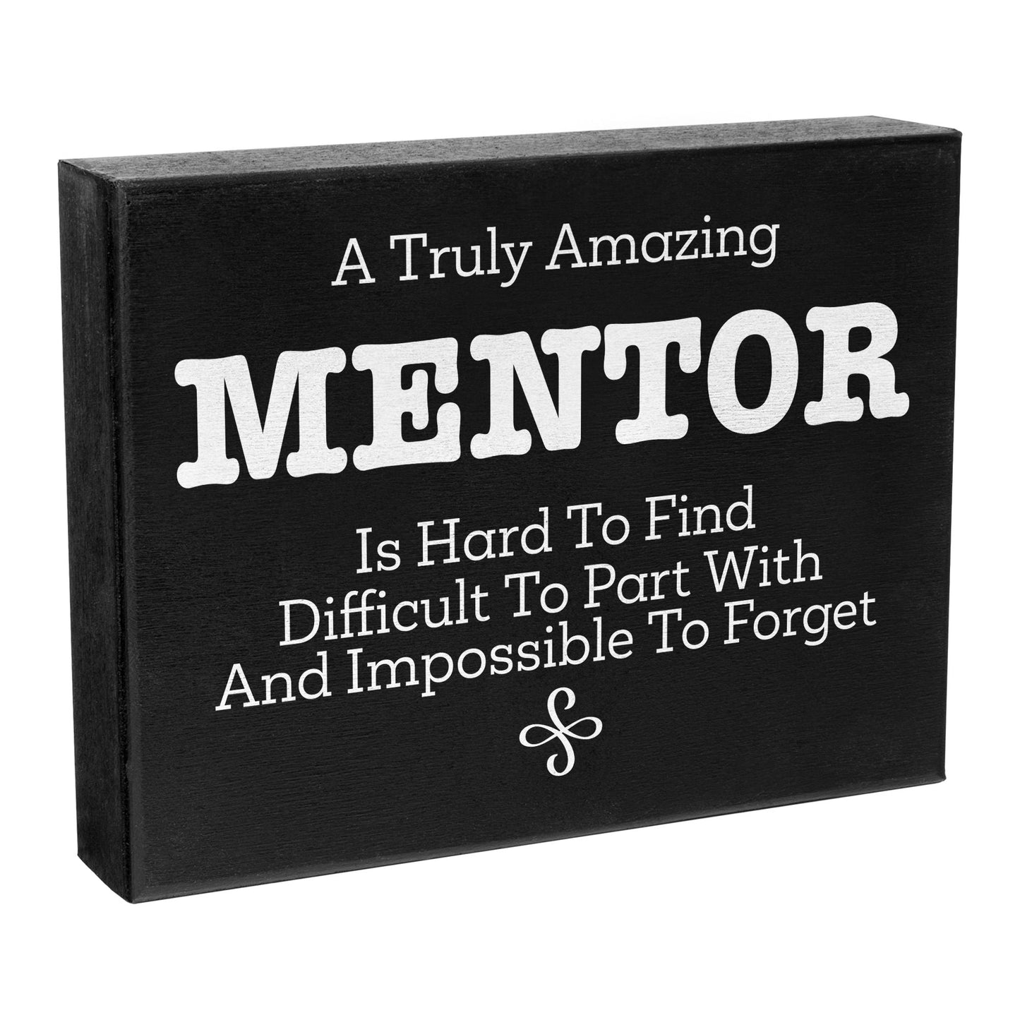 JennyGems Boss Gifts, Mentor Gifts, Gifts for Leader, Boss Mentor Leader Appreciation Gifts, 8x6 Inch Wood Sign, Bosses Day Gift, Gift for Mentor, Leader Gifts, Going Away Gifts Retirement Gifts