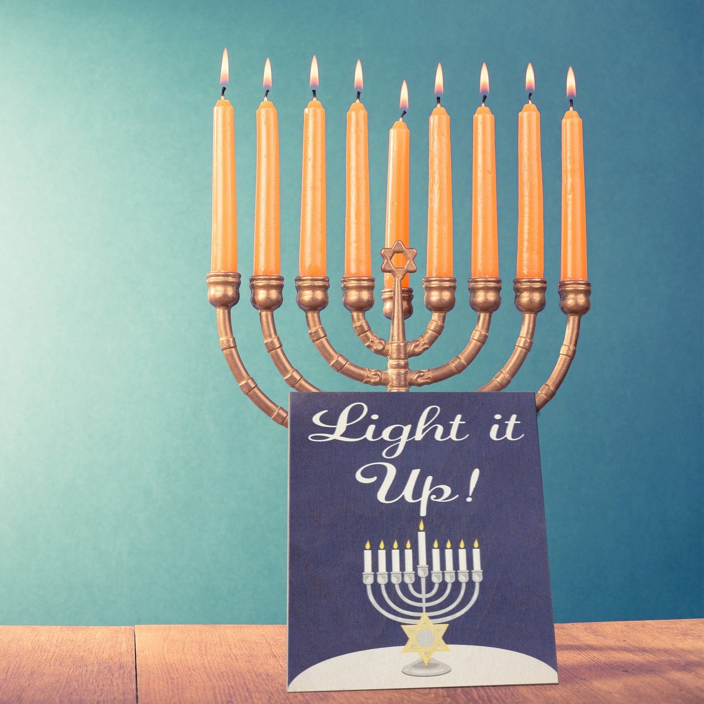 JennyGems Hanukkah Decorations, Chanukah Decorations, Hanukkah Gift, Light It Up