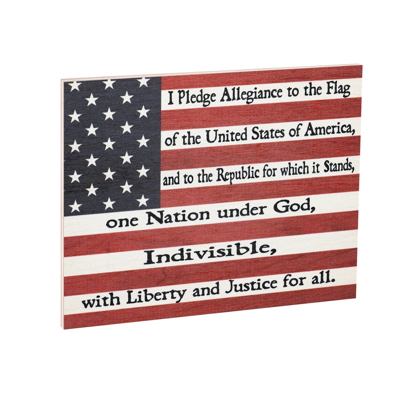 JennyGems Patriotic Decorations, 4th of July Decor, Memorial Day, Wooden Sign for Wall Hanging, Made in USA