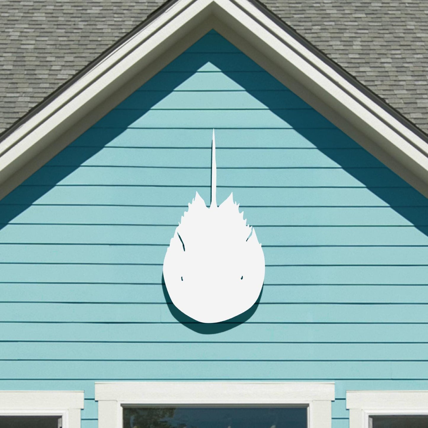 Horseshoe Crab Outdoor Sign: Coastal PVC Wall Decor