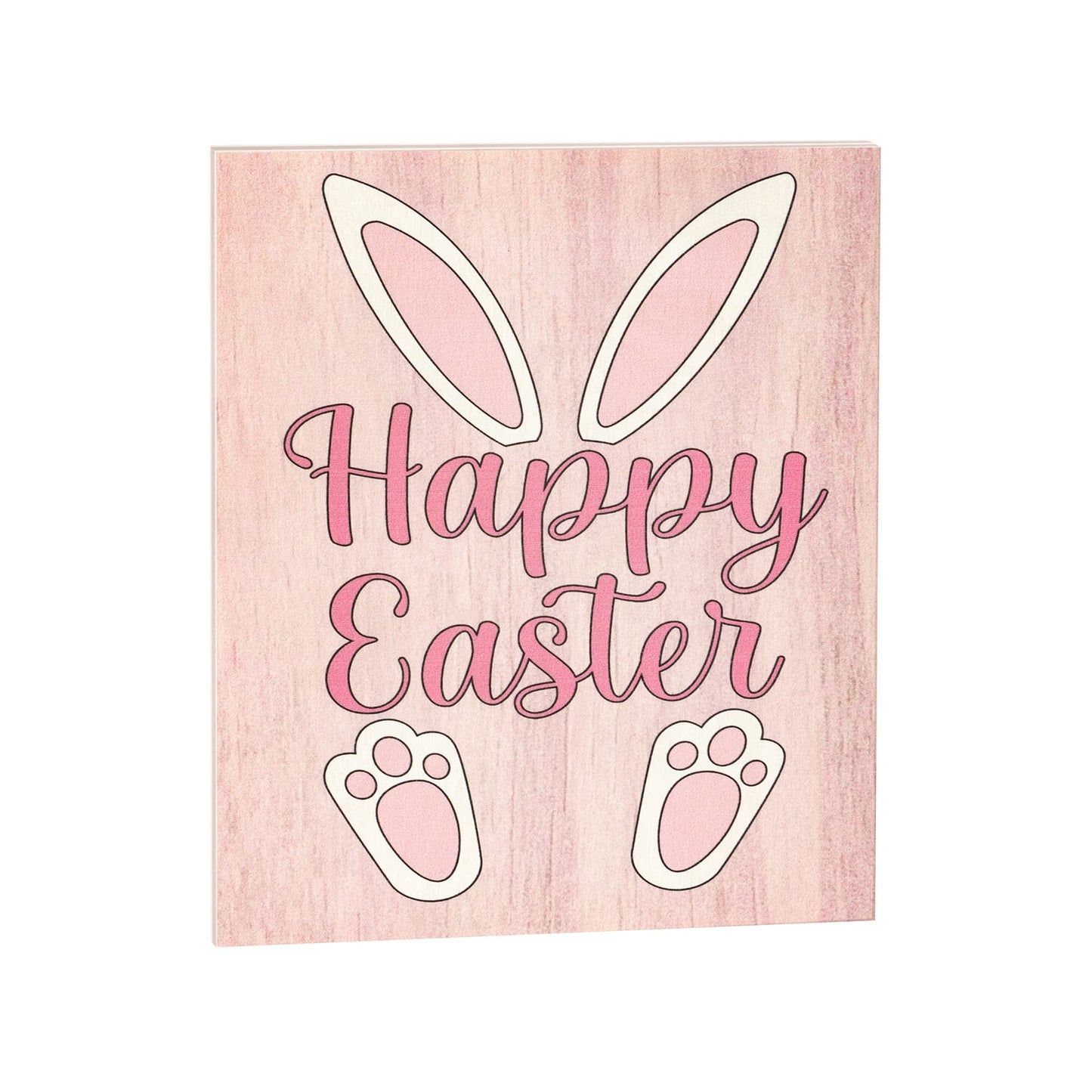 JennyGems Easter Decorations for the Home, Easter Sign, Farmhouse Easter Decor, 7.25 x 6 Wooden Sign, Made in USA