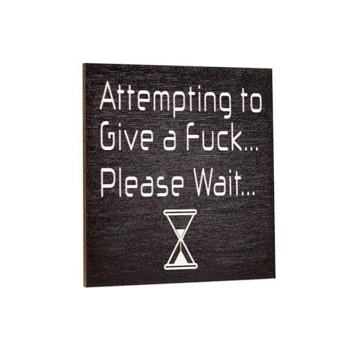 JennyGems Attempting to Give Please Wait Fun Fridge Magnet, Refrigerator Magnet