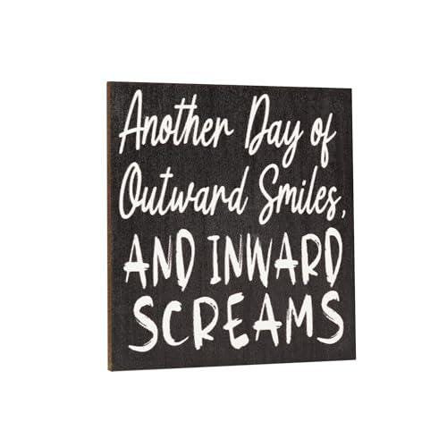 Funny Fridge Magnet: Sarcastic Humor, Handmade Wooden Decor
