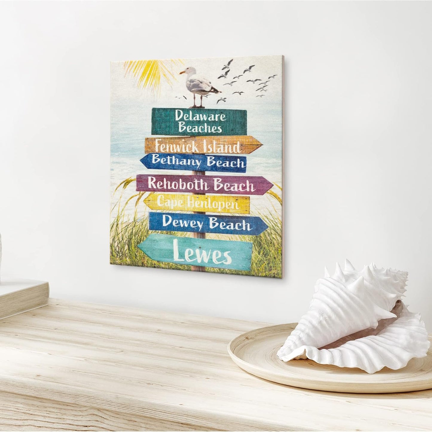 Delaware Beaches Sign