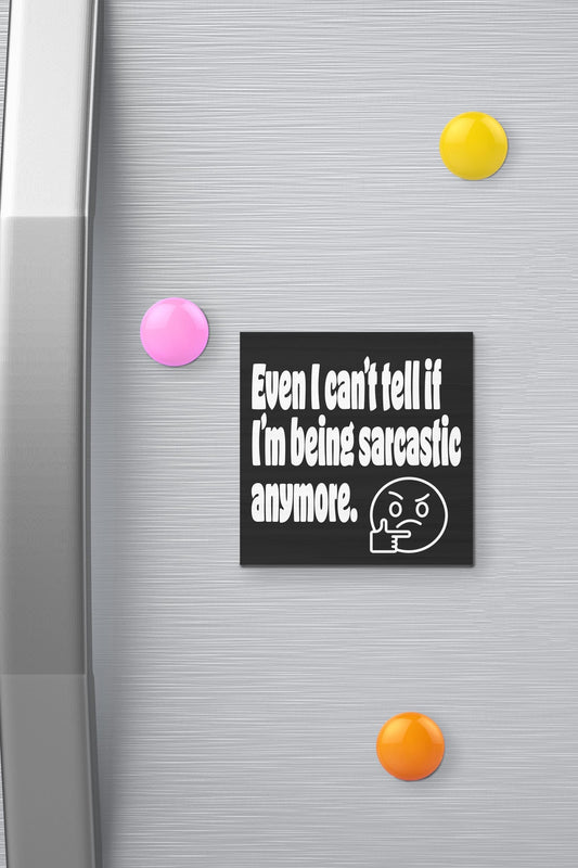 Sarcastic Humor Fridge Magnet: Funny Kitchen Decor, Friend Gift