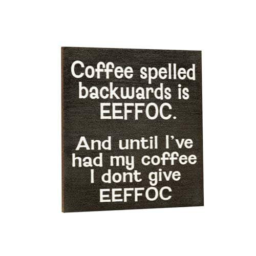 Sarcastic "EEFFOC" Fridge Magnet: Funny Kitchen Decor