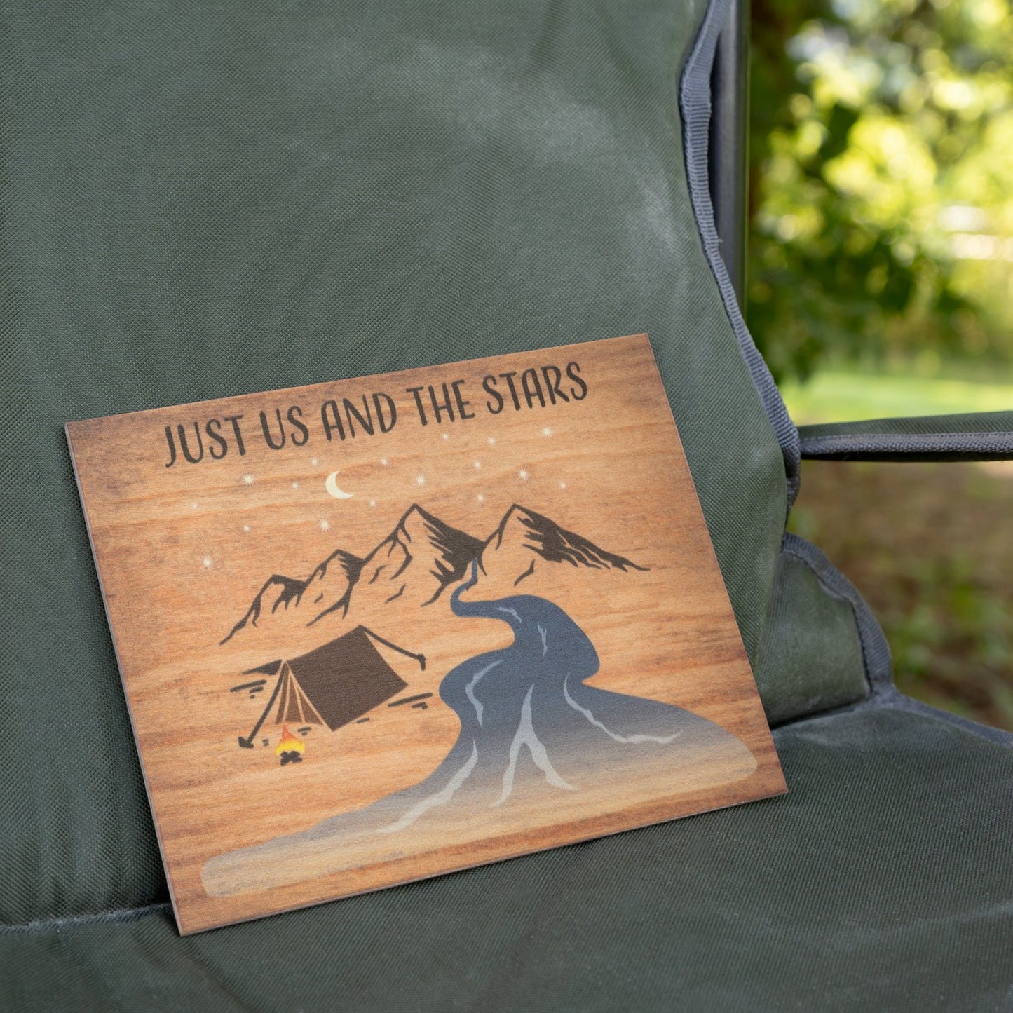 JennyGems Camper Gifts for Women, Gift for Campers (Just Us and the Stars) Sign