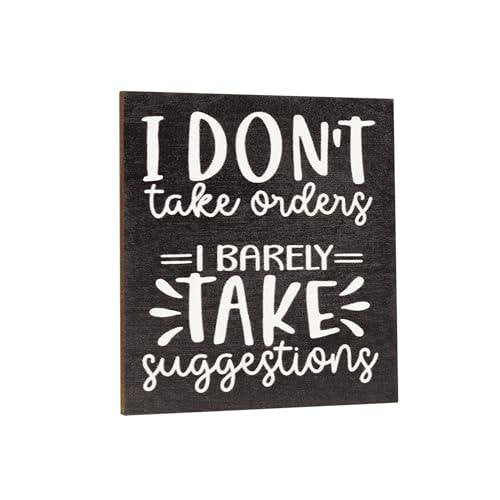 Funny Fridge Magnet: I Don't Take Orders - Handmade USA