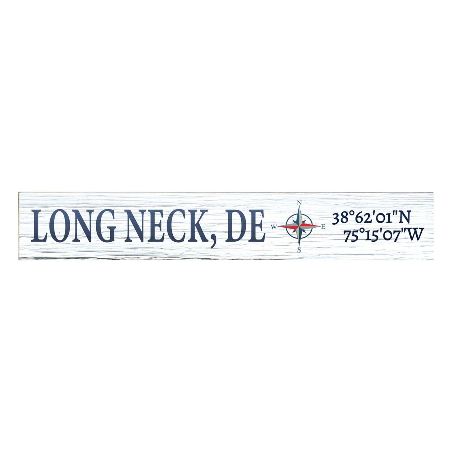 JennyGems Long Neck Delaware Gifts and Souvenirs, Delaware Sign, Beach Decor, Made in USA