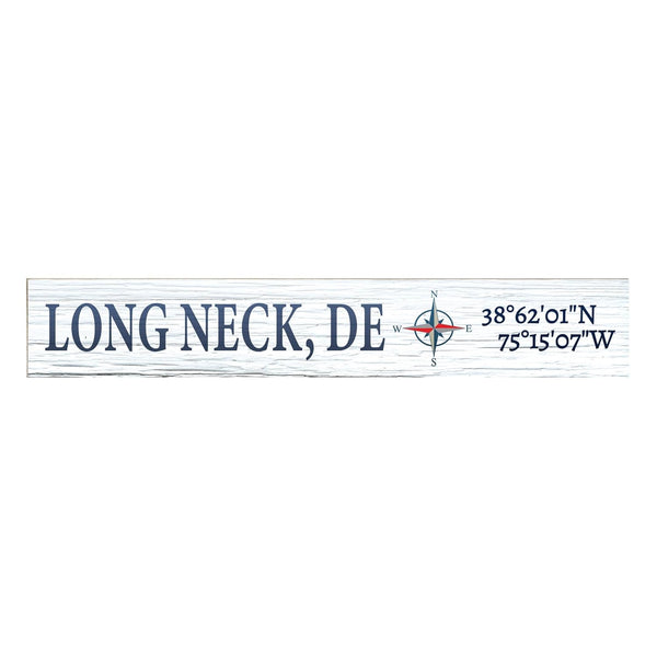 JennyGems Long Neck Delaware Gifts and Souvenirs, Delaware Sign, Beach Decor, Made in USA