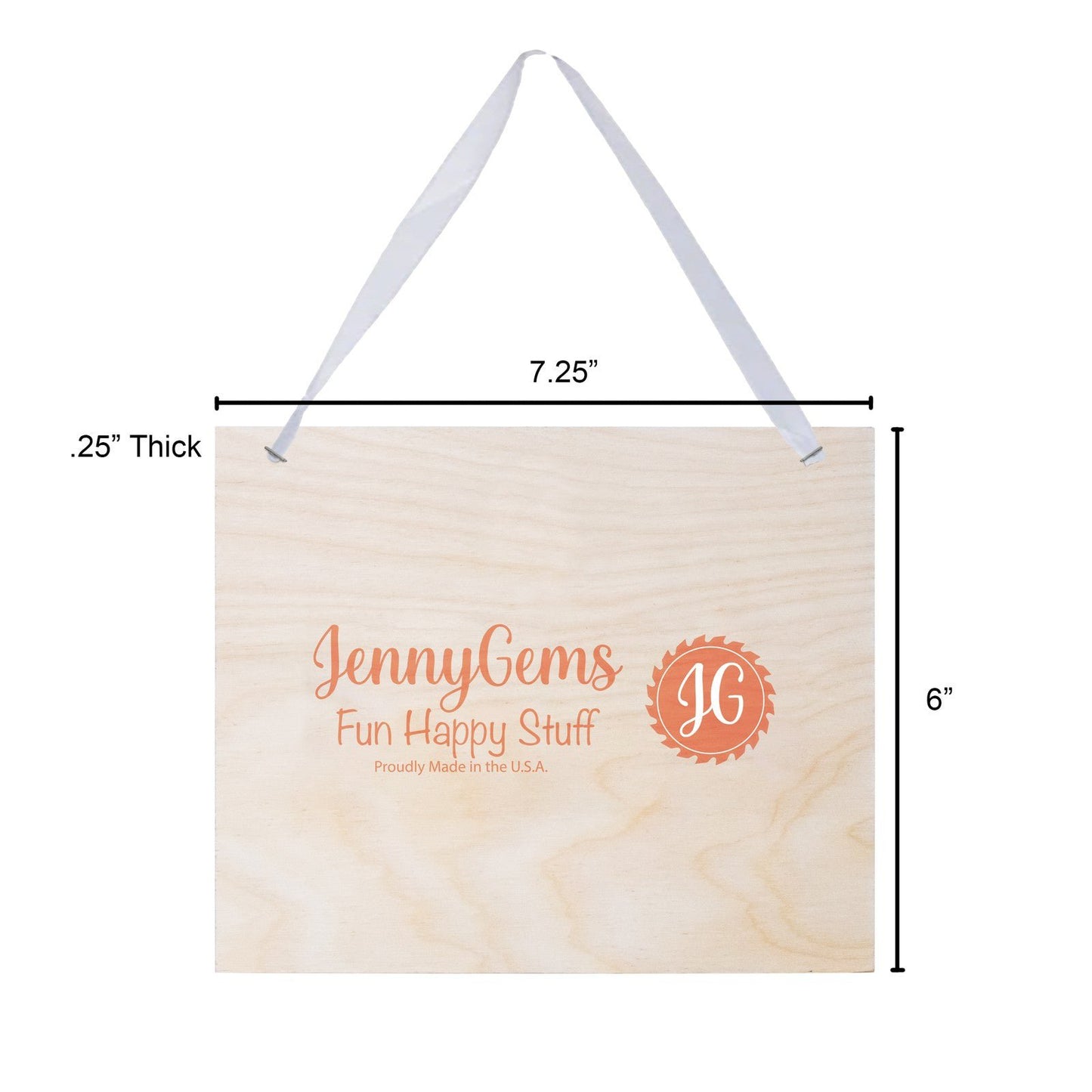 JennyGems Bride And Groom Wedding Chair Signs, Wedding Reception Decor (White)