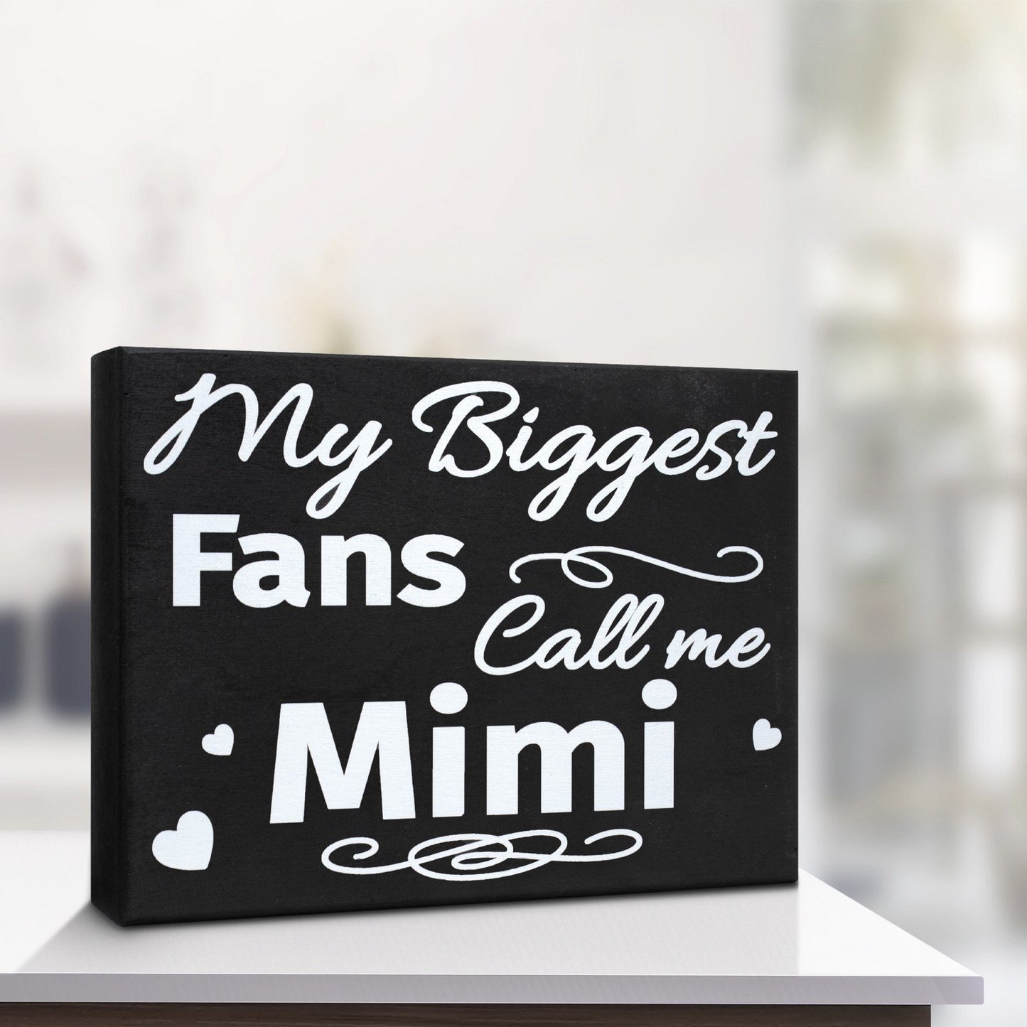 Mimi Gifts, My Biggest Fans Call Me Mimi Sign, Mother's Day Gift for Mimi