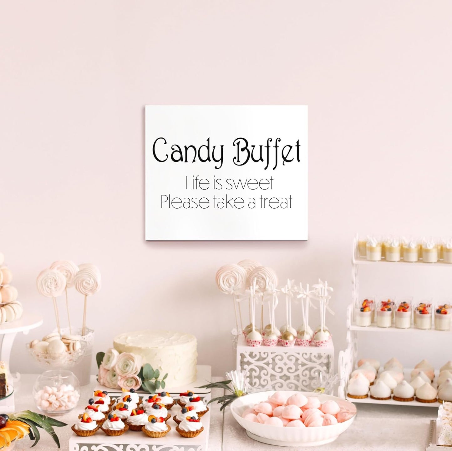 Candy Bar Wedding and Event Sign