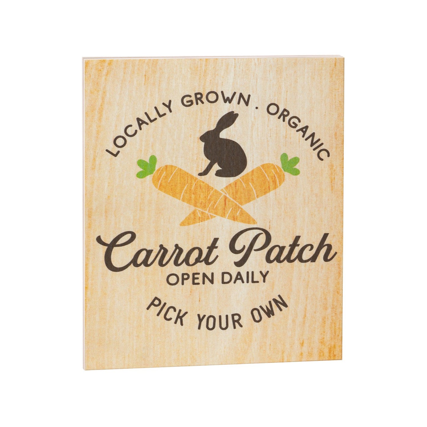 JennyGems Easter Decorations, Carrot Patch Sign, Farmhouse Easter Decor
