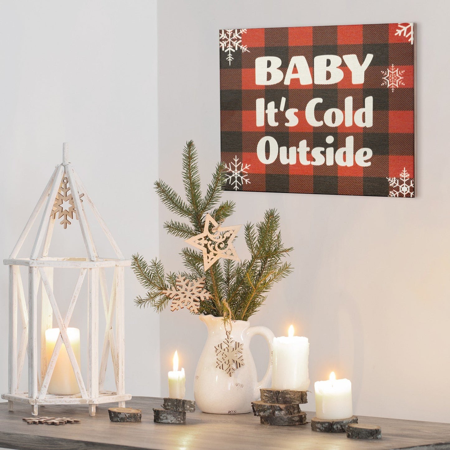 JennyGems Baby It's Cold Outside, Christmas Decorations, Cute Christmas Decor