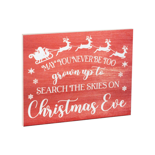 JennyGems Skies On Christmas Eve, Christmas Decorations, Holiday Decor, Santa