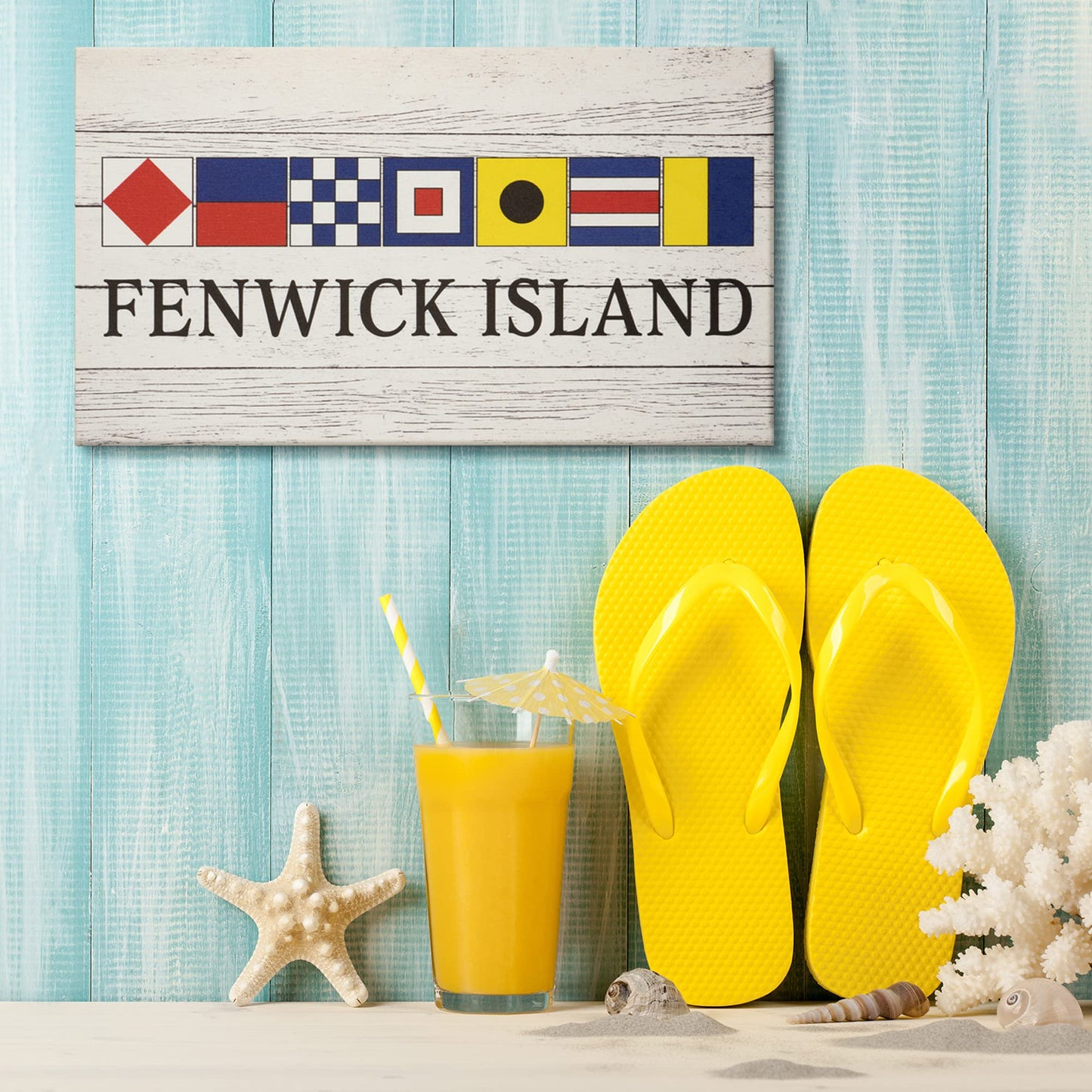 JennyGems Delaware Gifts, Fenwick Island Delaware Souvenirs, Delaware Sign, Delaware Decor, Beach Decor, Made in USA