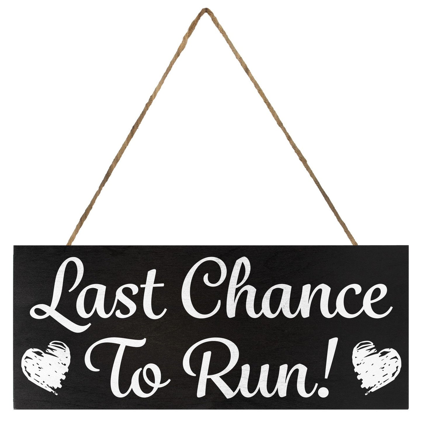 JennyGems Wedding Decor, Funny Wedding Signs for Ring Bearer (Black)