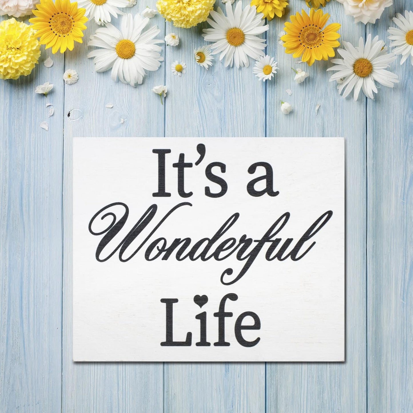 It's A Wonderful Life Wooden Sign