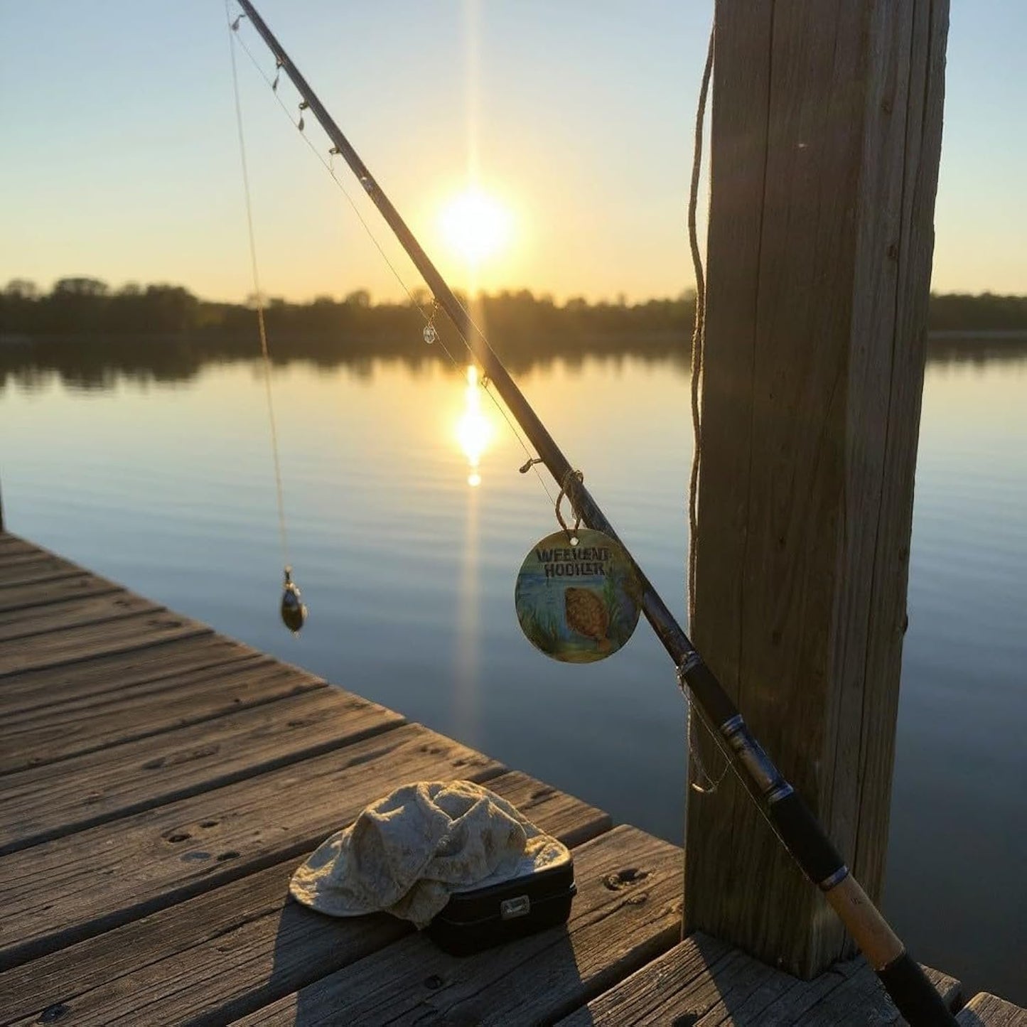 Weekend Hooker Fishing Ornament
