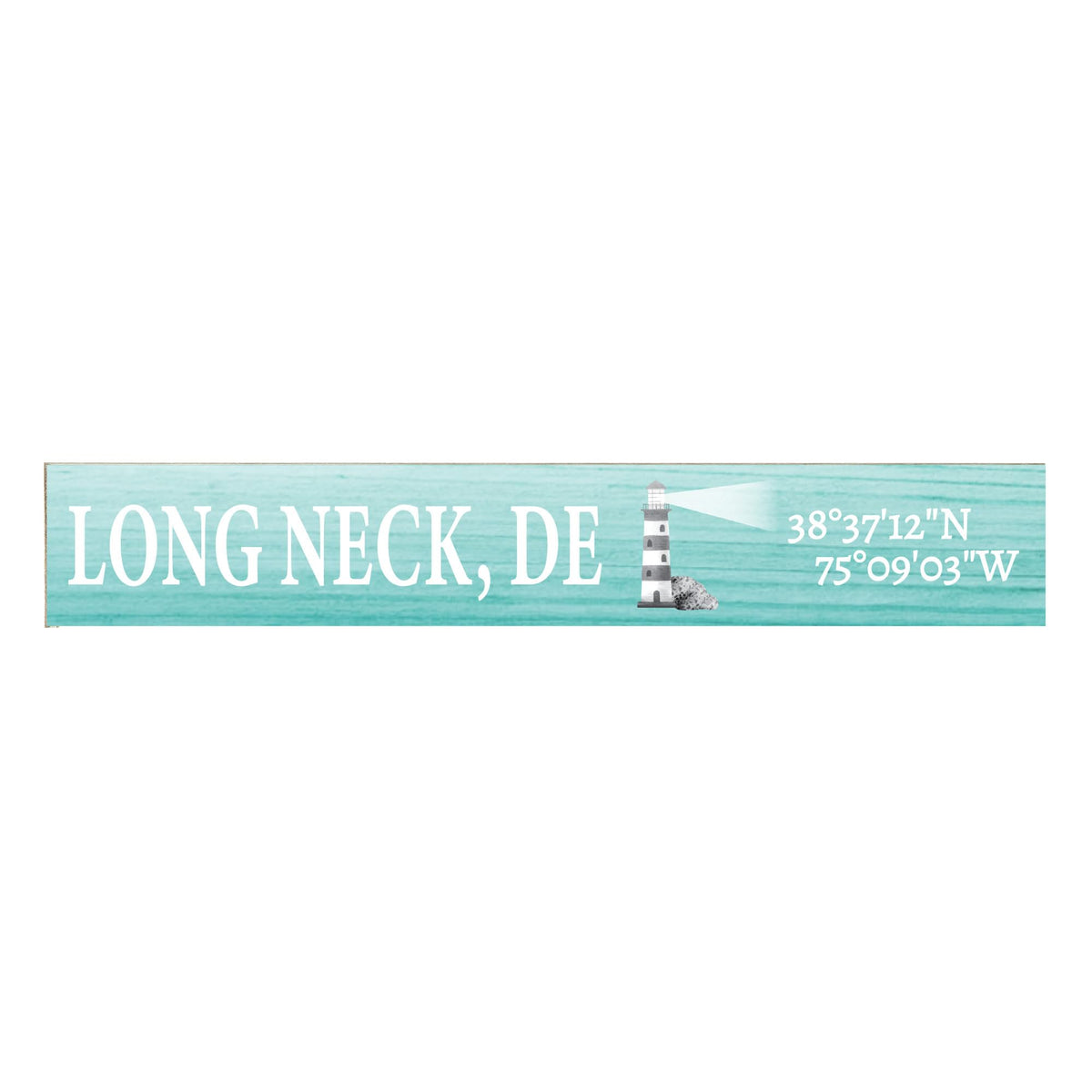 JennyGems Long Neck Delaware Gifts and Souvenirs, Delaware Sign, Beach Decor, Made in USA