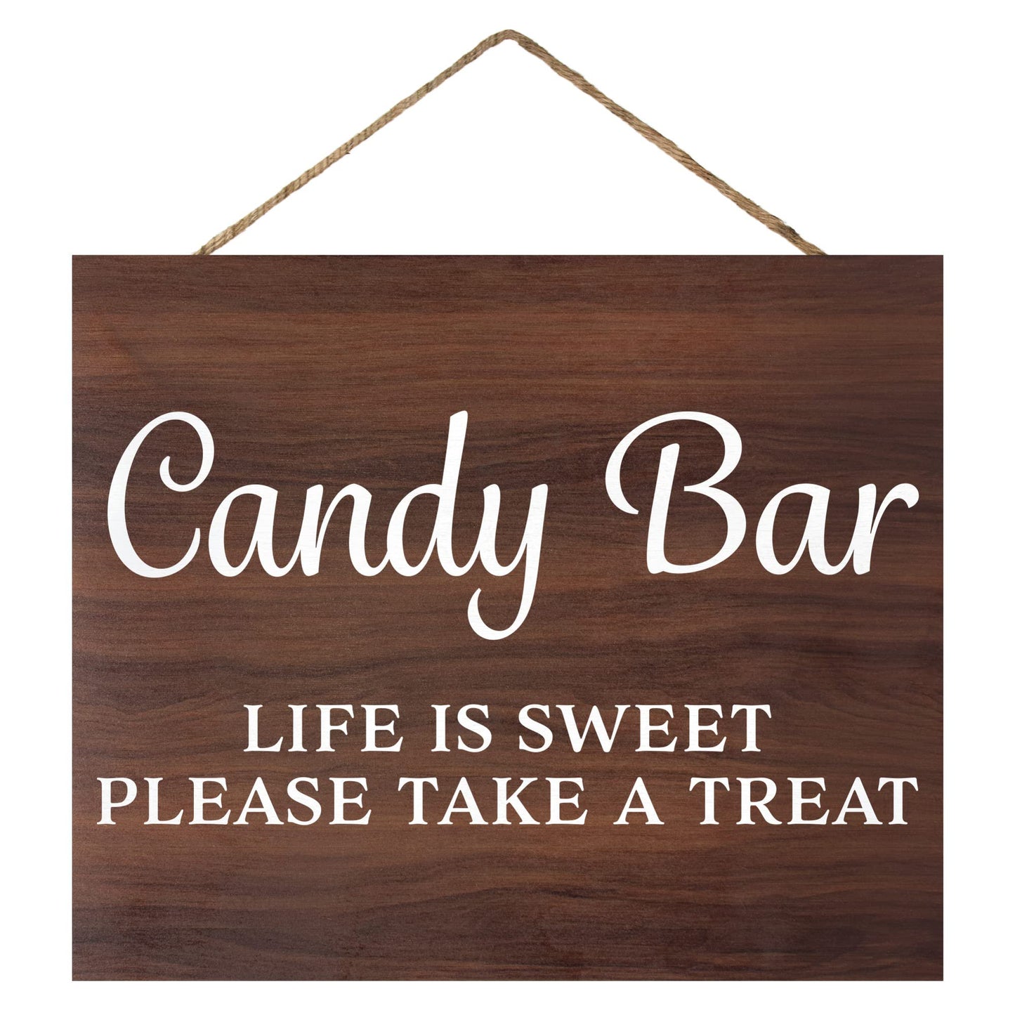 Candy Buffet Sign, Wedding and Event Decor, Black