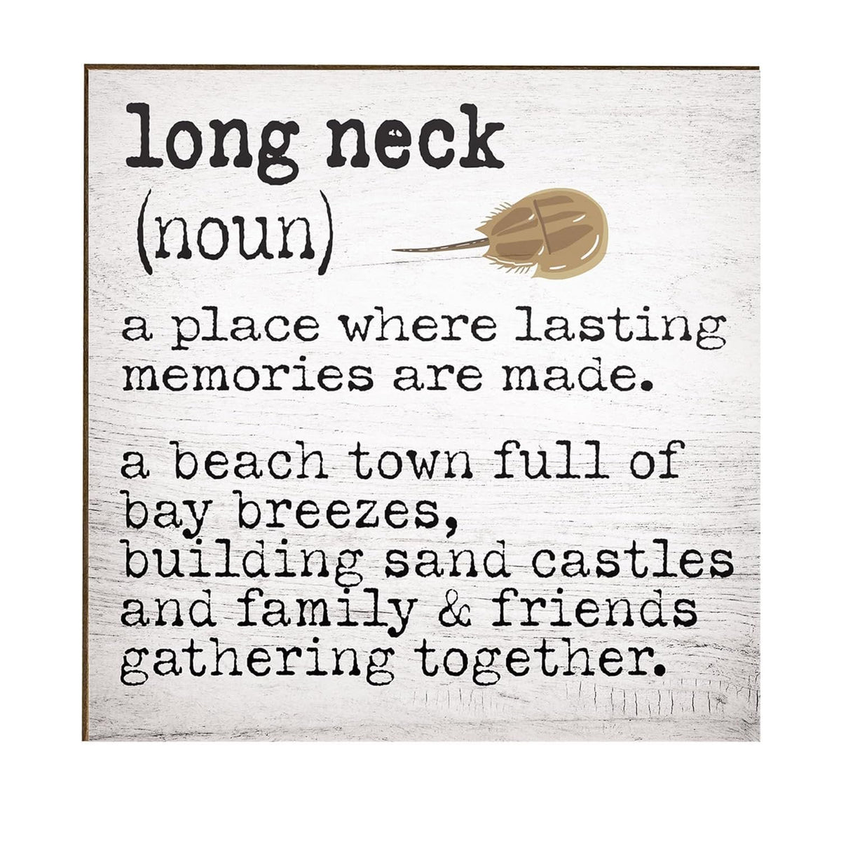 JennyGems Long Neck Delaware Gifts and Souvenirs, Delaware Sign, Beach Decor, Made in USA