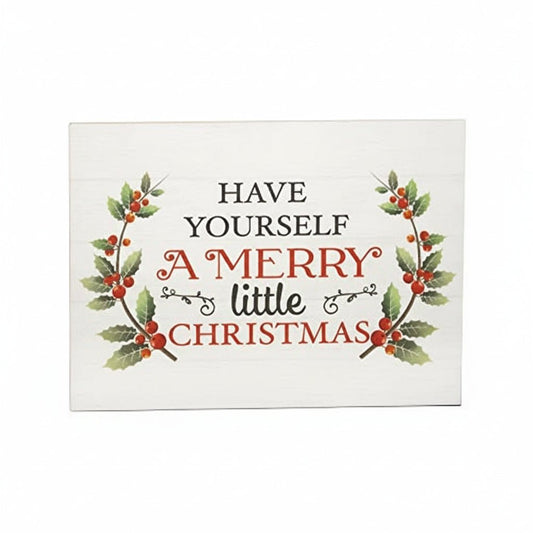 Merry Little Christmas Wood Sign, Christmas Decorations, Holiday Decor, Christmas Gifts, American Made