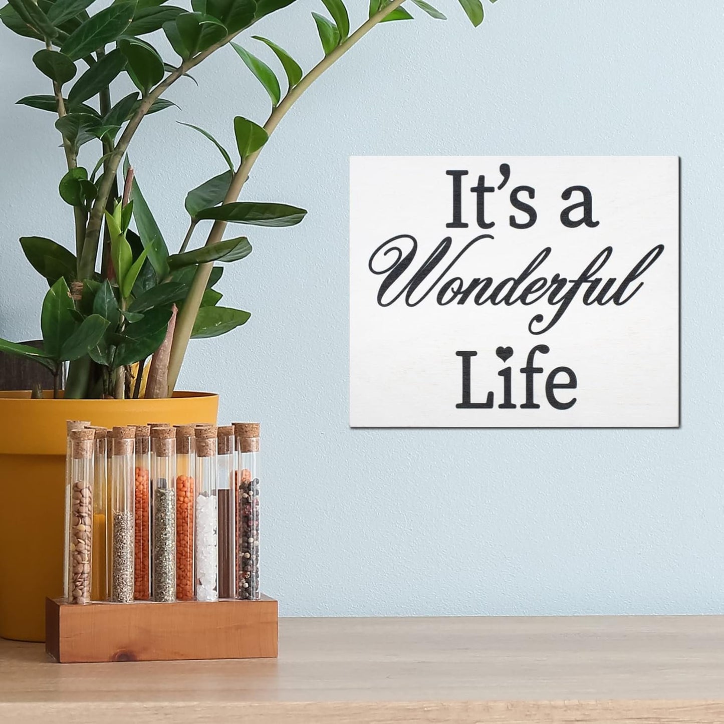 It's A Wonderful Life Wooden Sign