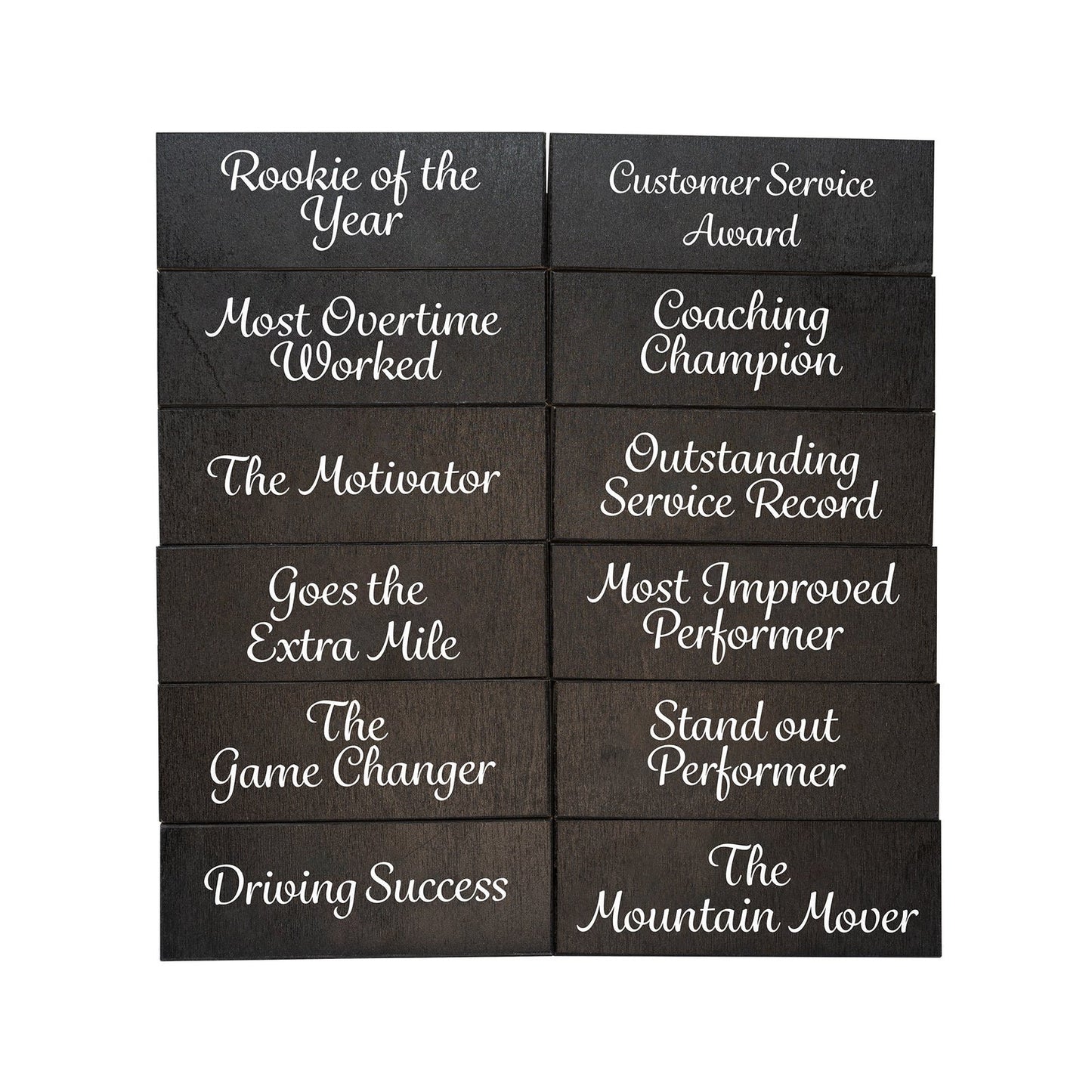 JennyGems Employee Recognition/Appreciation Gifts Recognition Coworkers Blocks
