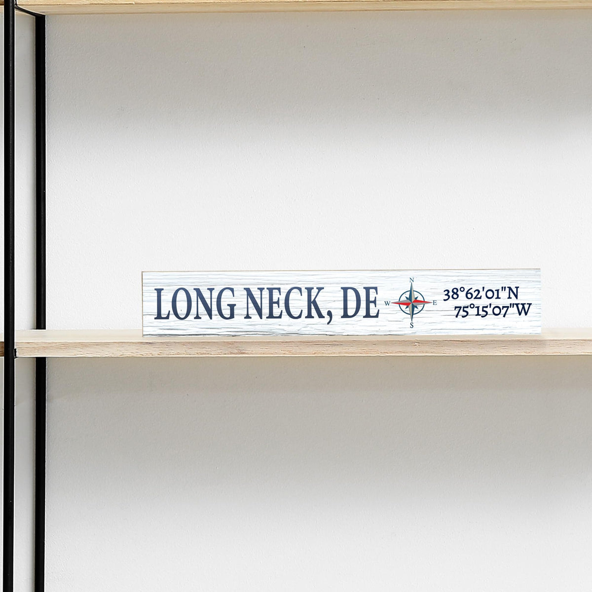 JennyGems Long Neck Delaware Gifts and Souvenirs, Delaware Sign, Beach Decor, Made in USA