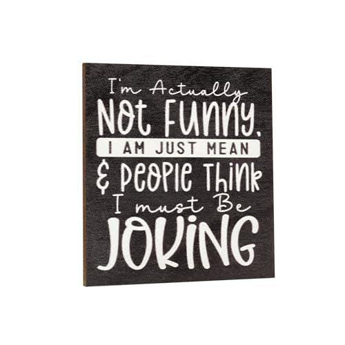 Funny Fridge Magnet: I'm Actually Not Funny, Sassy Kitchen Decor