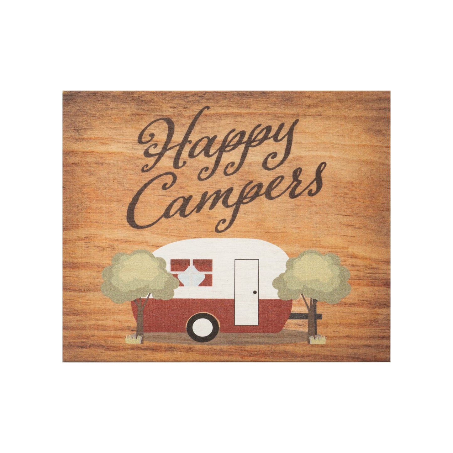 JennyGems Happy Camper Gifts for Women, Camping Adventure Campsite Hanging Decor, RV Camping Gifts, Cabin Sign Camping Signs, Cute Camping Gifts, Fun RV Accessories, Gift for Campers