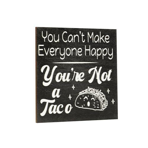 Funny Taco Fridge Magnet: Sassy Kitchen Decor, Handmade USA