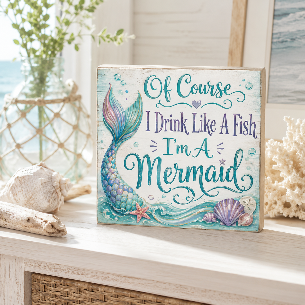 Of Course I Drink Like a Fish, I'm a Mermaid