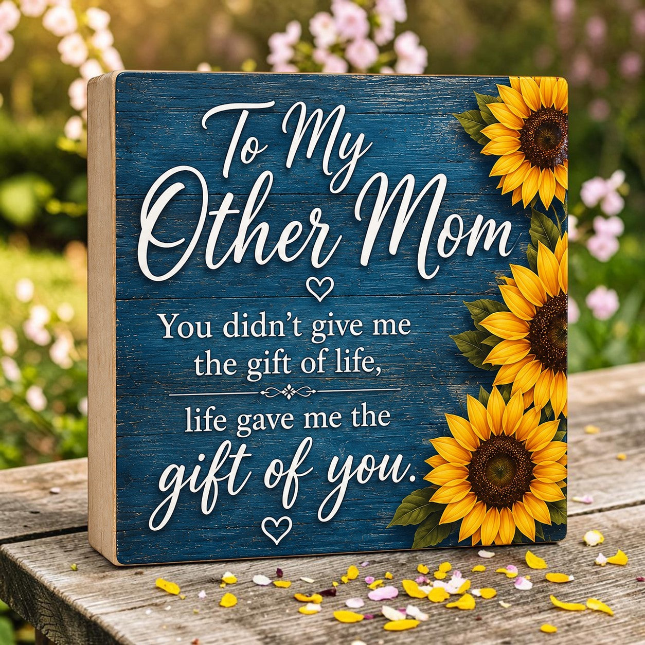 To My Other Mom, Life Gave Me the Gift Of You Sign, Bonus Mom Second Mom Gift