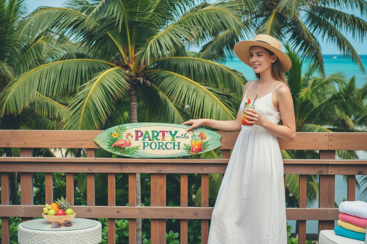 Party on the Porch Surfboard